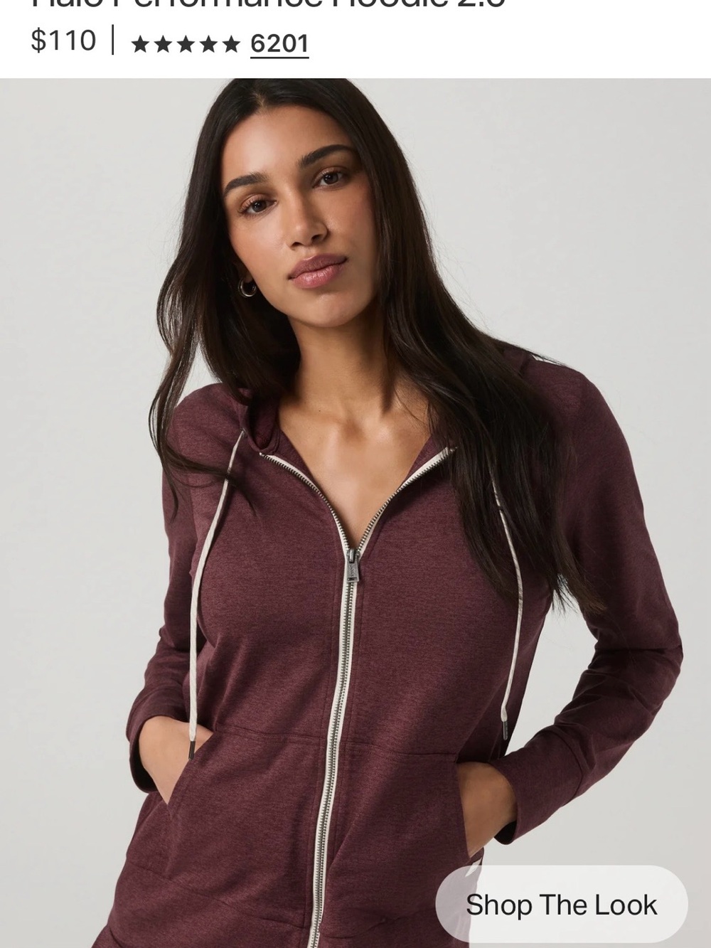 Vuori Halo Performance Plum Size Small